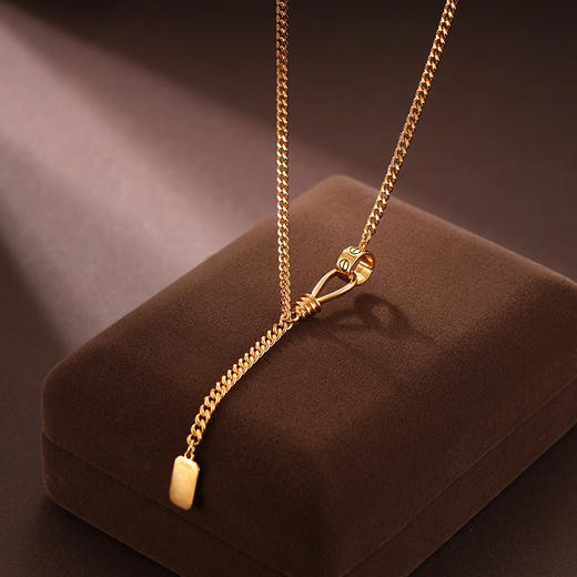 子佩集S925银【暖风入怀】项链纯银【AJ00315】原创2镀金2501 商品图0