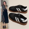 ZHR德训鞋女2024年新款百搭复古休闲鞋运动阿甘鞋厚底低帮板鞋女 商品缩略图1