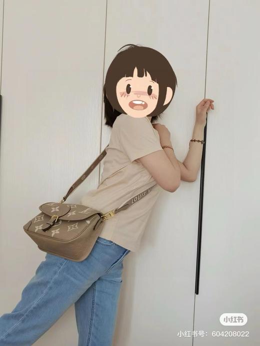 D011551复古气质双肩带百搭单肩斜挎法棍包 商品图1