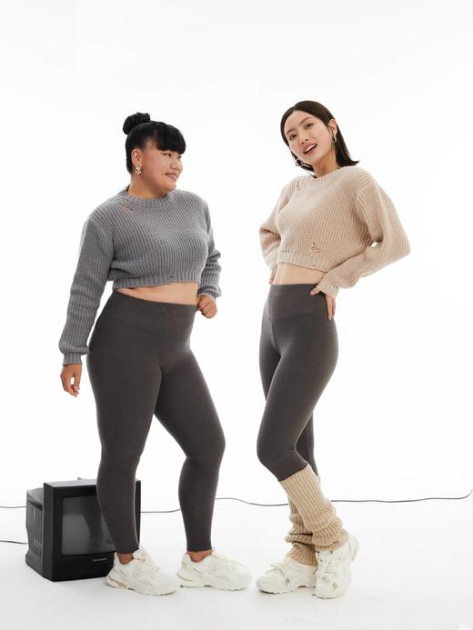 【亲友内购】半醒10度轻塑打底裤 真德绒面料保暖锁温打底裤PH0032 商品图0