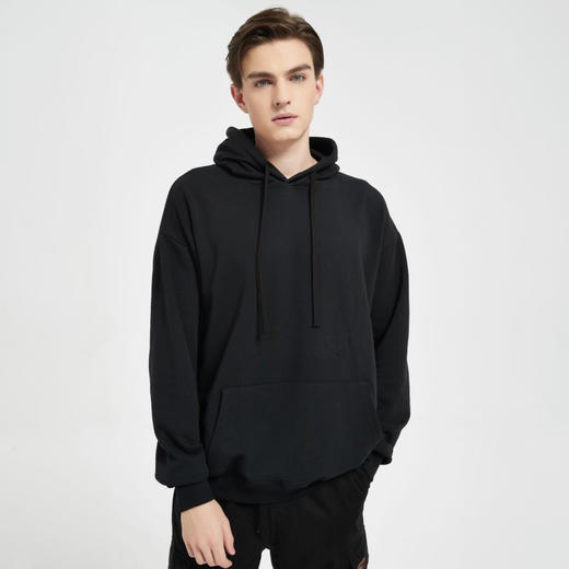 司纤 春季情侣款 重磅卫衣 宽松休闲 挺括有型 帽衫款/圆领款 多色可选 商品图6