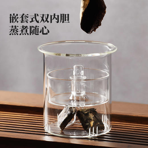 雅集玻璃壶映泉蒸煮二用提梁壶1000ml 商品图3