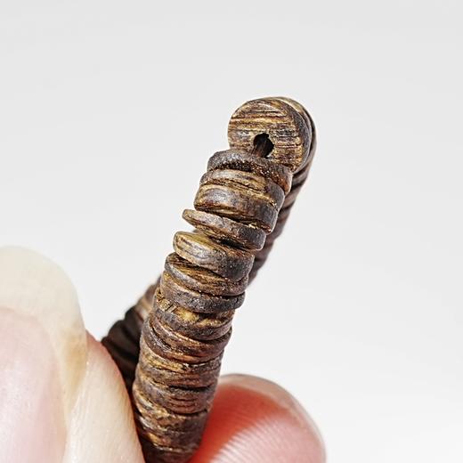 绿奇楠片皮片珠手串0.6*4g+(沉） 商品图2