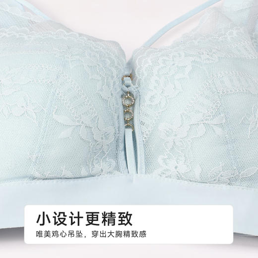 都市丽人调整型文胸超薄蕾丝舒软挺塑无钢圈塑身文胸LJH2B3 商品图4