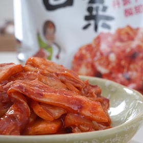 【5袋更优惠】恬禾亦·辣白菜 纯素 不含五辛 东北黄心大白菜 韩式酸甜微辣口味 500g