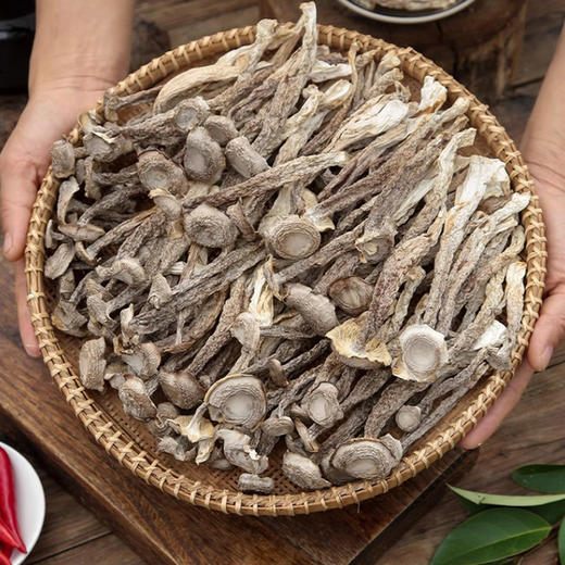 云南干菌系列  菜篮子里的贵族山珍   源于自然  菌味香浓   营养健康   汤鲜味浓  肉质脆嫩 以食养补 老少皆宜 商品图2