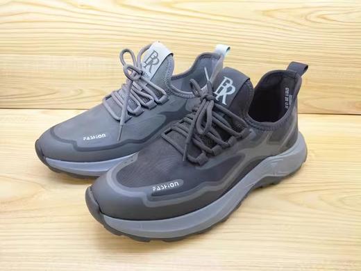 豪行男鞋2023秋季新款13323559时尚轻便潮系带休闲运动 商品图2