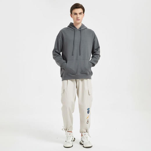 司纤 春季情侣款 重磅卫衣 宽松休闲 挺括有型 帽衫款/圆领款 多色可选 商品图1