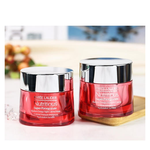 【加赠红石榴洁面正装】雅诗兰黛红石榴日晚霜套装（日霜50ml+晚霜50ml） 商品图2