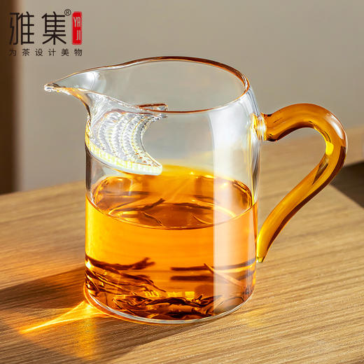 雅集茶具月牙茶隔公道杯400ml 商品图1