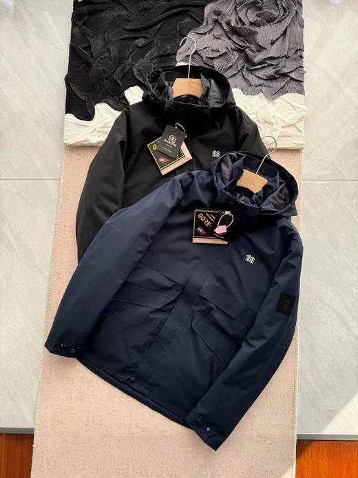 C011510男士秋冬户外保暖羽绒内胆三合一加厚夹克外套 商品图0