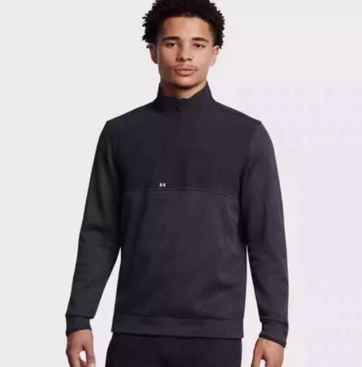 安德玛男子UA Drive秋冬1/2拉链训练运动卫衣外套1387121-001 商品图0