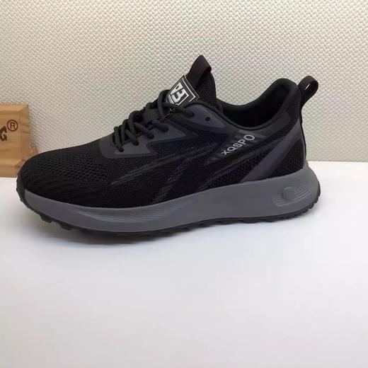 豪行2023年秋冬新品时尚休闲运动飞织简约男单鞋13323518 商品图1