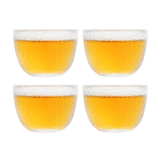 雅集茶具锤纹品茶杯冰丝小鼓（4个装） 商品图0