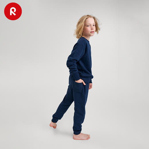 芬兰reima2025年新款男女儿童针织裤穿脱方便刺绣装饰简约大方 商品图1