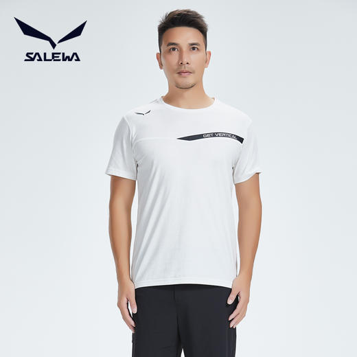 SALEWA|男式短袖棉T恤 SWAJI81057 商品图0