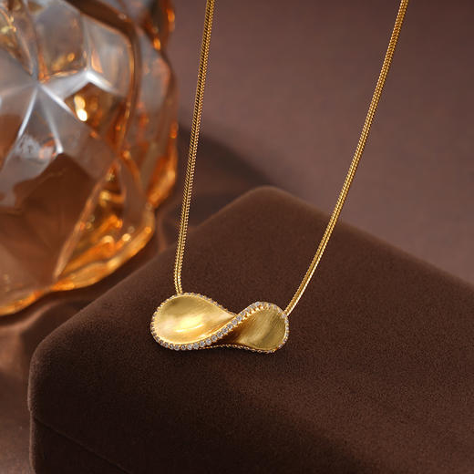 子佩集S925银【无尽之灵】项链纯银【AE00360】原创2镀金2501 商品图1