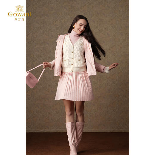 乔万尼新款棉服减龄连帽保暖外套休闲拉链棉服EM4T612 商品图1