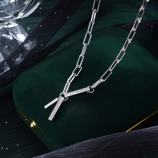 子佩集S925银【相遇在即】项链纯银【AJ00649】原创22501 商品图1