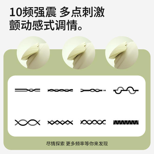 【女用器具】谜姬 智控云感震乳贴乳房按摩器穿戴 商品图5