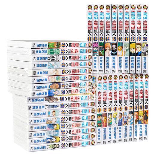 【中商原版】漫画 HUNTER x HUNTER 猎人 第1-38集 全职猎人 富坚义博 台版漫画书 东立出版 商品图2
