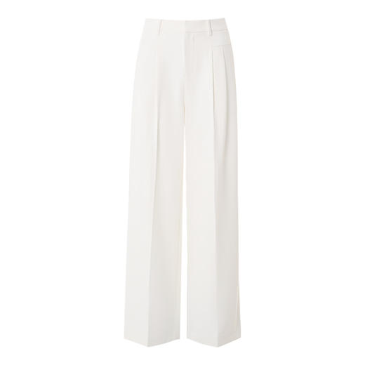 EITIE爱特爱利落通勤显瘦直筒高腰百搭休闲裤2025春季新款A2505507 商品图5