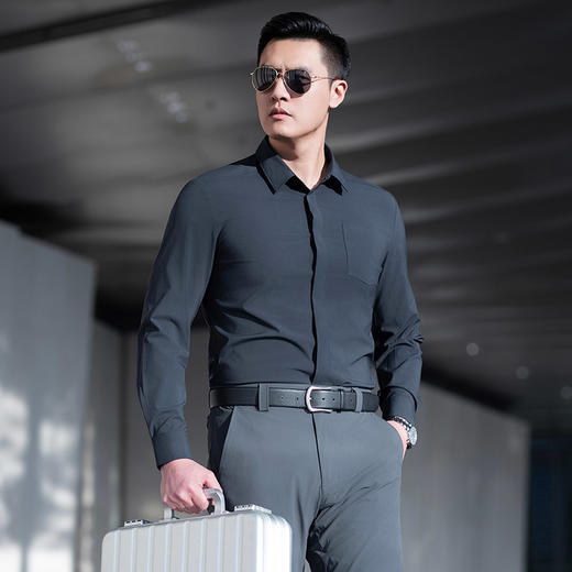 二代龙牙暗冰速干长袖衬衫 商品图5