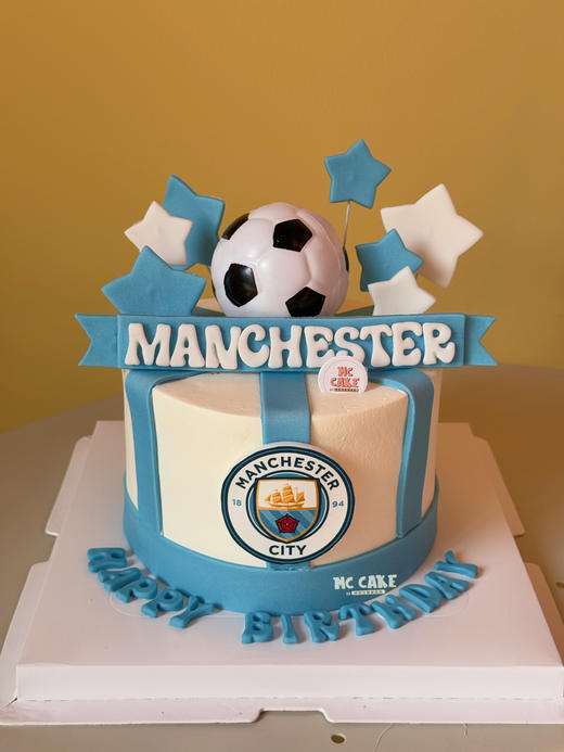 曼彻斯特城足球俱乐部/足球蛋糕 商品图0