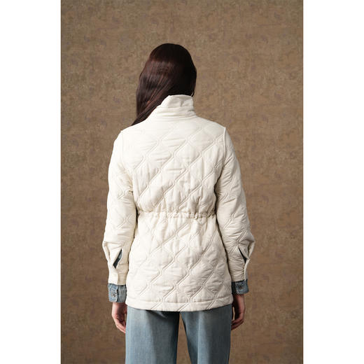 乔万尼小香风棉服外套收腰设计EM4K649 商品图4