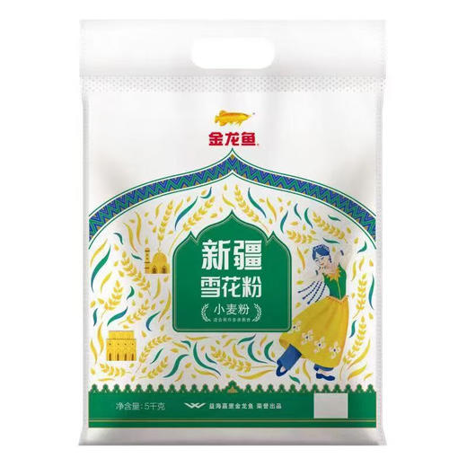 金龙鱼新疆雪花粉5kg 商品图0
