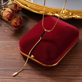 子佩集S925银【古韵微秋】项链纯银【AE00103】原创2镀金2501