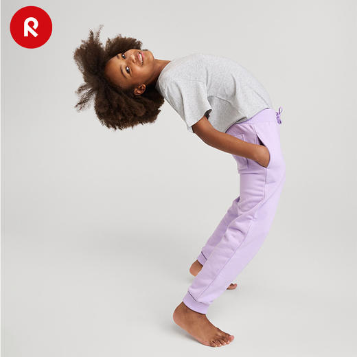 芬兰reima2025年新款男女儿童针织裤穿脱方便刺绣装饰简约大方 商品图4