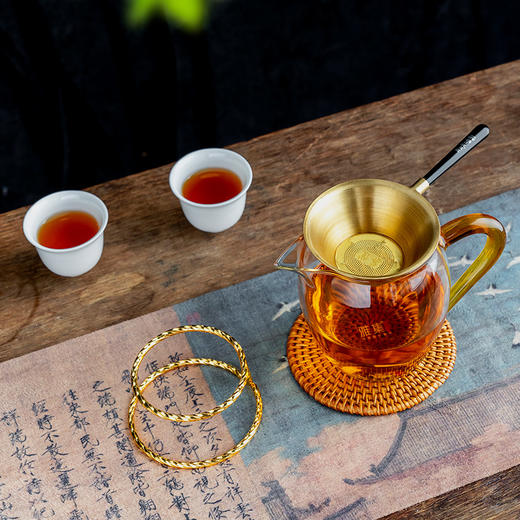 雅集茶具黄铜茶滤网14.8*7.5cm（大号） 商品图10