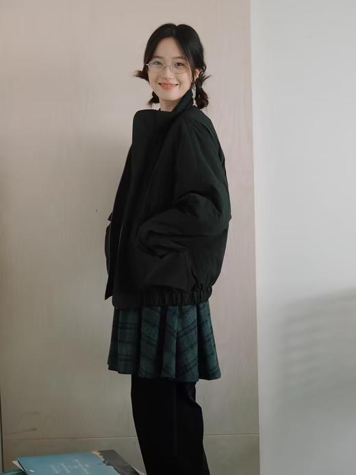 步履不停4D25008C/短款圣诞新年红色夹克棉服 商品图3