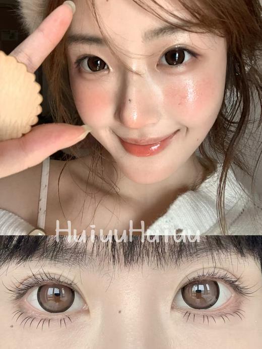 【半年抛大直径】MOREA- 拯救孤单 棕-14.5mm 【半年抛 0-800度 无525/575】 商品图0