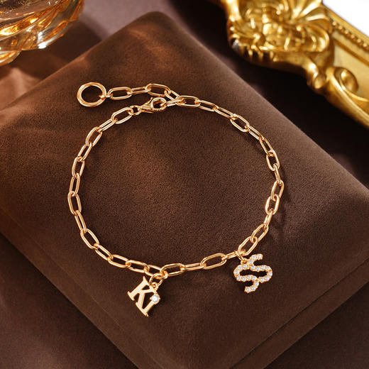 子佩集S925银【柏拉图之吻】手链纯银【KK232C】时尚镀金2501 商品图3