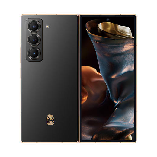 三星Samsung 心系天下 W25 AI手机 超大屏超轻薄 2亿像素 新一代Bixby 折叠屏手机 16GB+512GB 陶瓷黑 商品图2
