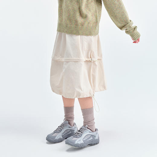 笛莎Deesha青少年女童裙子2025春季女童工装半裙 商品图2