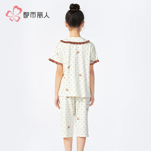 都市丽人童装特价棉质短袖套装薄针织人棉超值精选短袖类JHH1A3 商品图3