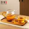 雅集茶具月牙茶隔公道杯400ml 商品缩略图2