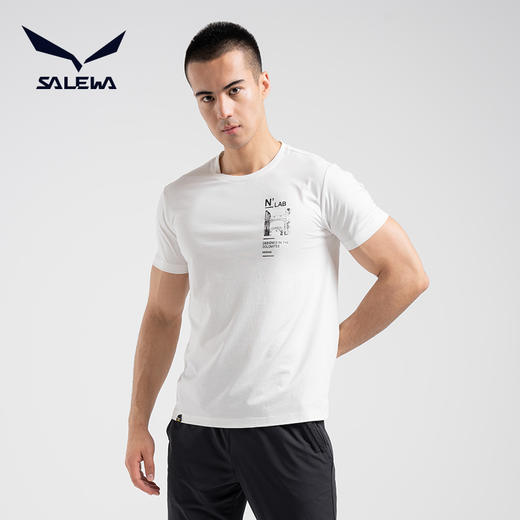 SALEWA|男式短袖棉T恤 SWAJJ810030 商品图0