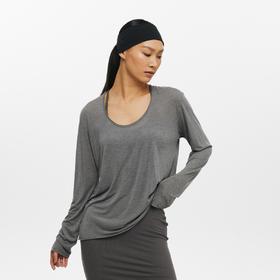 oneupU领散边宽松长袖