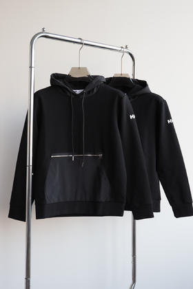 2H 丝光平纹 连帽卫衣外套 WY887