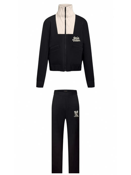 L-C 小花刺绣棉服套装 商品图0