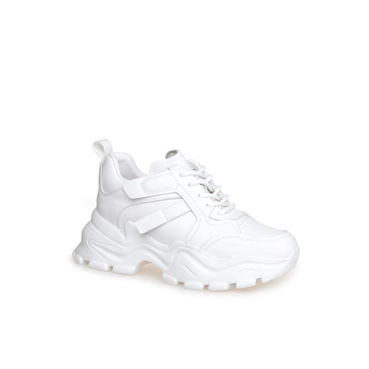 豪麟名鞋奥莱迪嘉女鞋时尚老爹鞋牛皮革DJJGA51WX019白色  原价1960元 商品图0