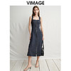 VIMAGE纬漫纪舒适百搭修身宽肩带吊带休闲连衣裙2025春季新款V2307905 商品缩略图5