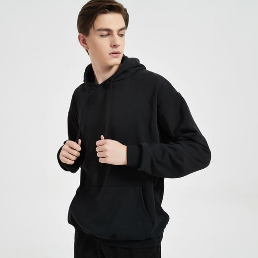 司纤 春季情侣款 重磅卫衣 宽松休闲 挺括有型 帽衫款/圆领款 多色可选 商品图10