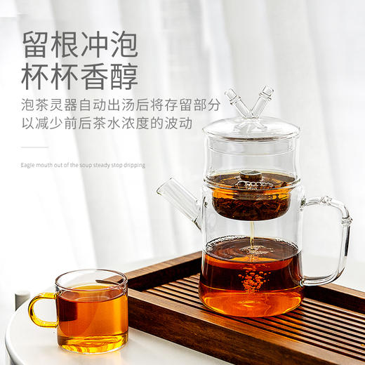 雅集玻璃壶泡茶精灵550ml（四件式） 商品图4