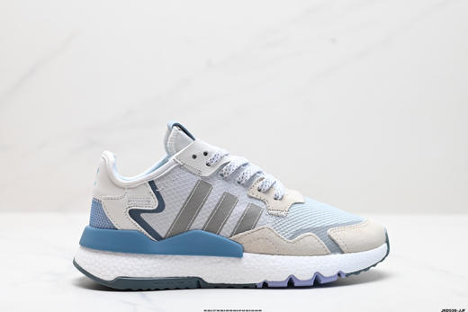 阿迪达斯ADIDAS NITE JOGGER三叶草经典运动跑步鞋HO1716男女鞋 商品图0