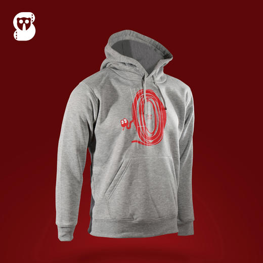 严素 2025蛇年新品 纯棉套头帽衫  男女通款 严素态度 帽衫卫衣 加厚绒里 商品图0